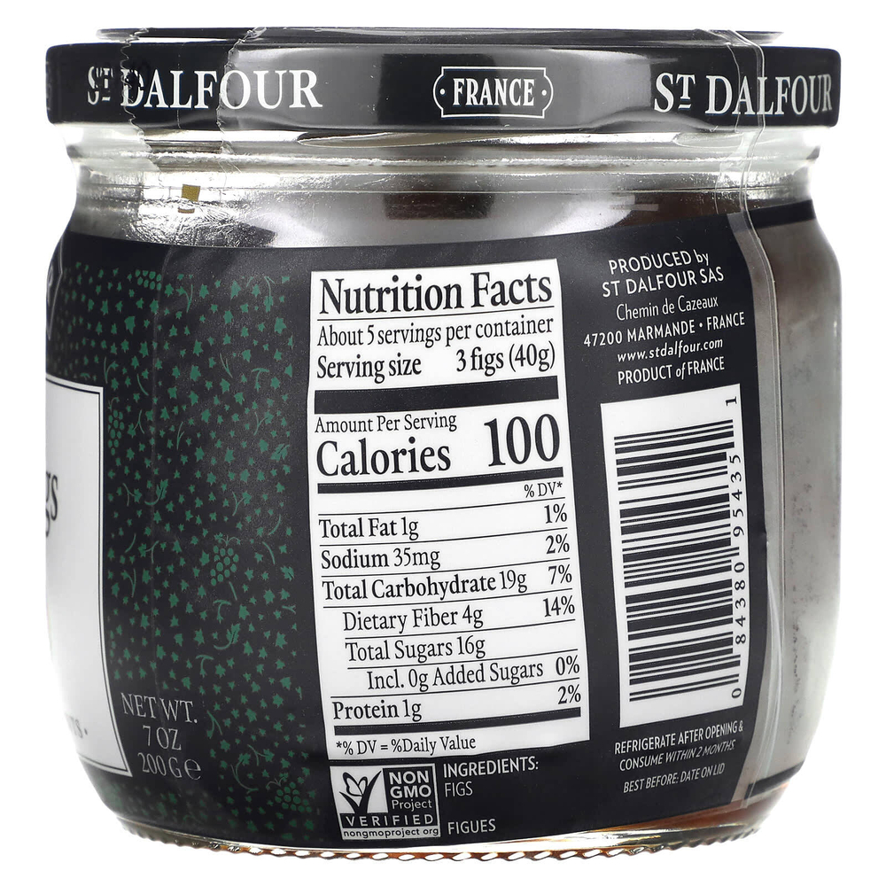 St. Dalfour, полусушеный инжир, 200 г (7 унций)