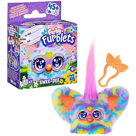Hasbro Furby Furblets - Интерактивный талисман Swee-Dee Spring G1433