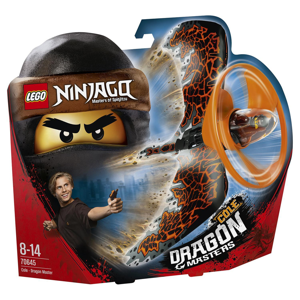 LEGO Ninjago: Коул - Мастер дракона 70645 — Cole - Dragon Master — Лего Ниндзяго