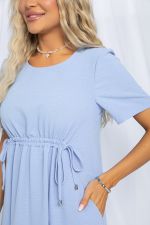 Платье Цветы Лета (голубое) П13057-18М LT Collection