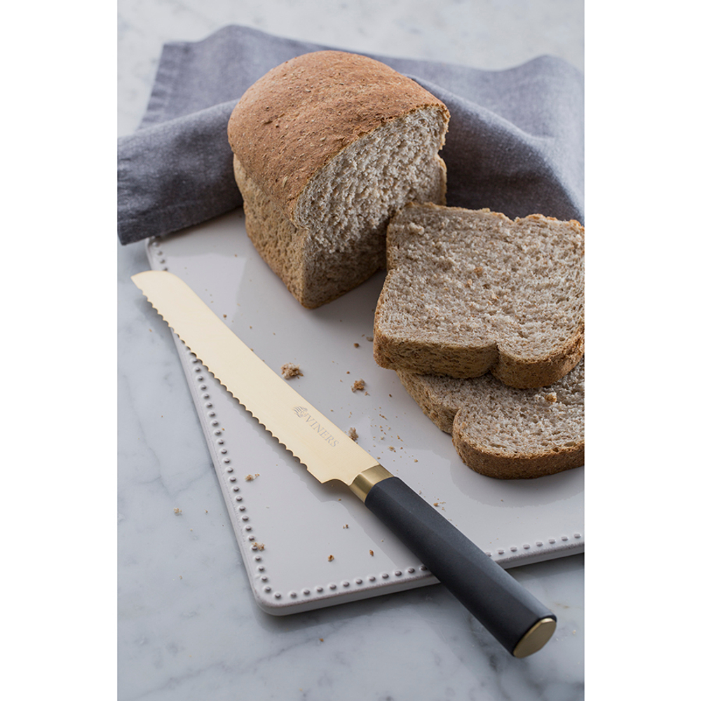 Набор из 5 ножей и подставки Titan Gold