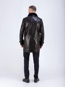 Куртка мужская кожаная, плащ мужской