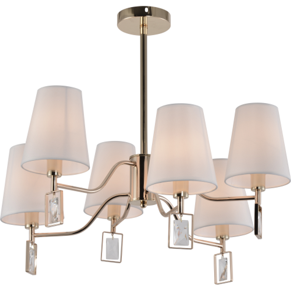 Люстра Rivoli Cristal 2095-306 6 х Е14 40 Вт классика