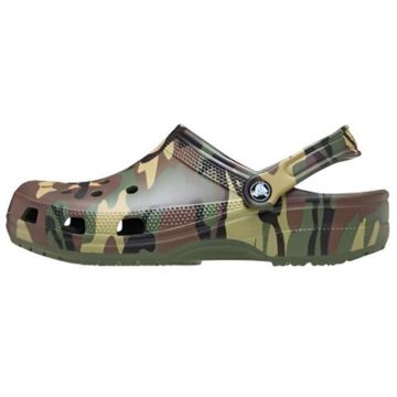 Crocs Classic Camouflage Clog 'Green Brown'