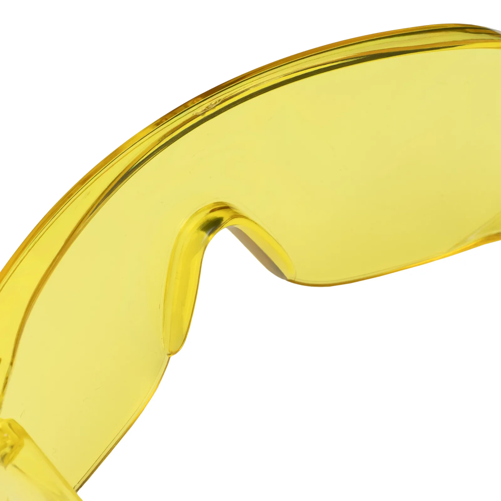 Очки защитные желтые ударопрочный поликарбонат Сибртех