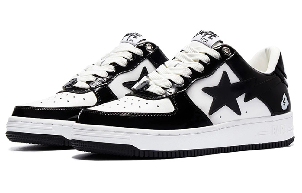 A Bathing Ape Bape Sta Patent Leather