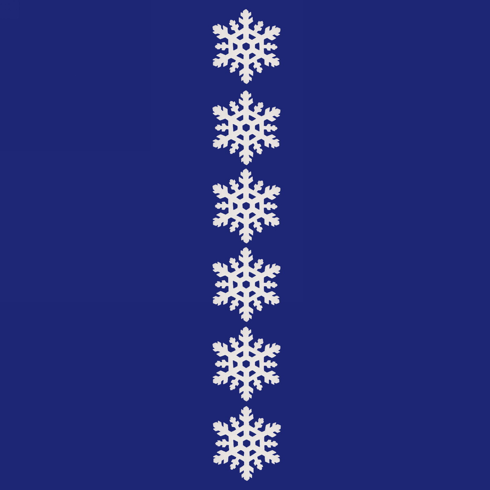 Украшение новогоднее «Снежные забавы» (набор 6 шт) , 15 см