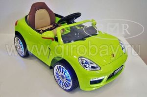 Детский электромобиль River Toys Porsche Panamera A444AA зеленый