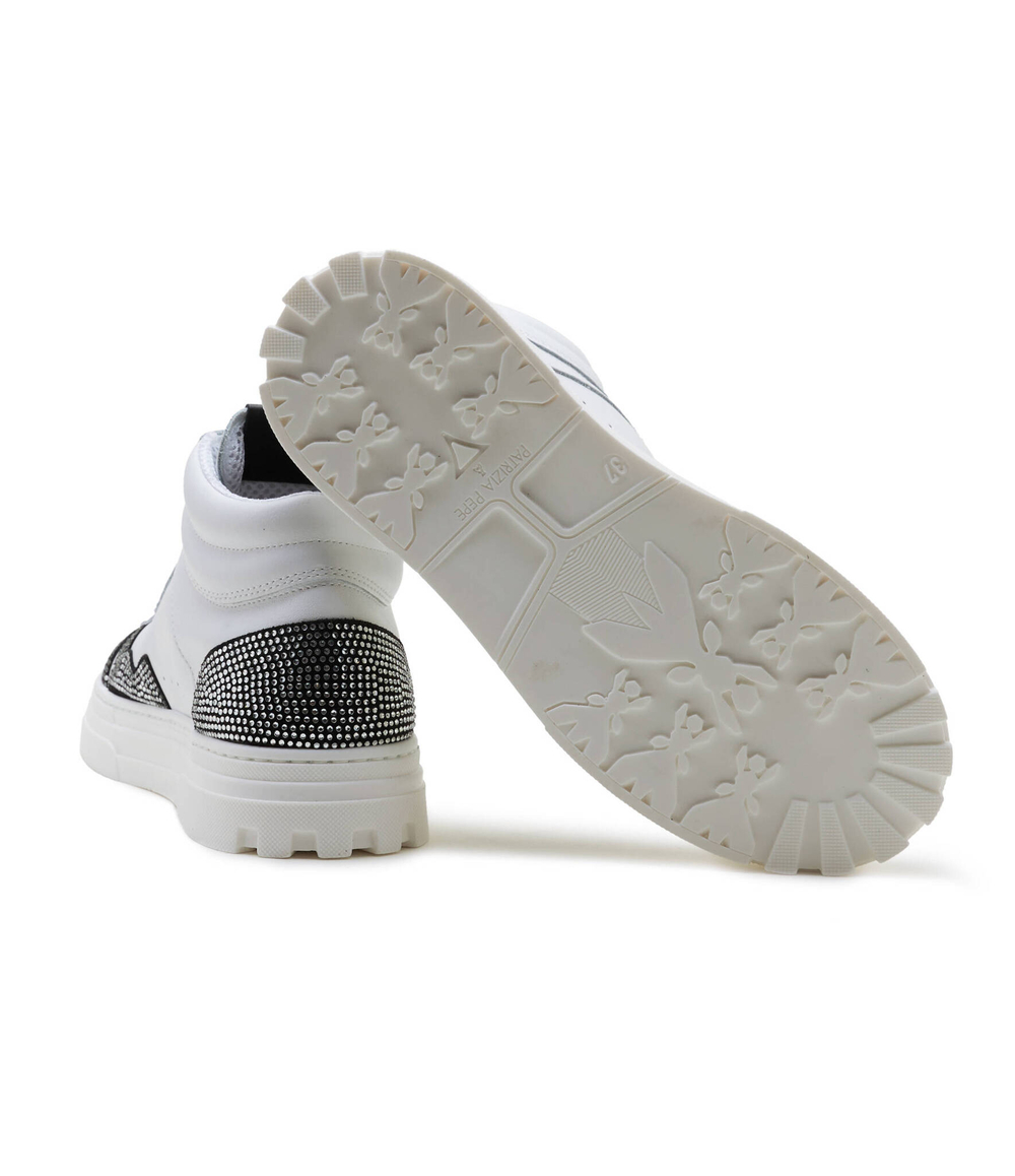 Кожаные кроссовки Patrizia Pepe - белый(2Z0081 V021)