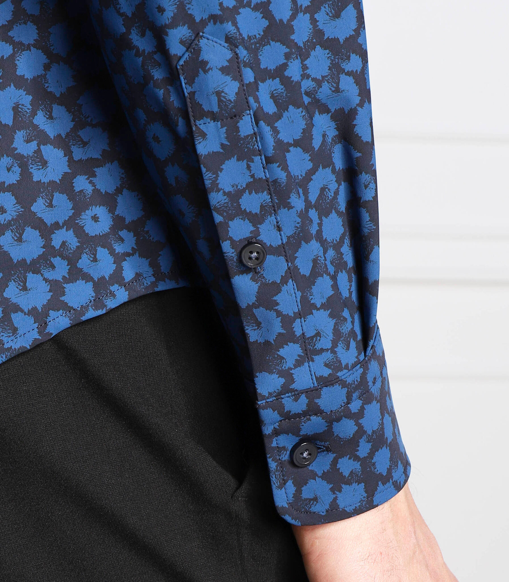 рубашка roan_f BOSS BLACK - голубой(50483716)