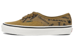 Liberaiders x Vans Style 44 canvas joint non-slip wear-resistant breathable low-top sneakers for men and women the same brown