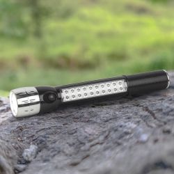 Светодиодный фонарь Трофи Универсальные TP20 ручной 1x0,5 LED+20LED пластик на батарейках 3xAA