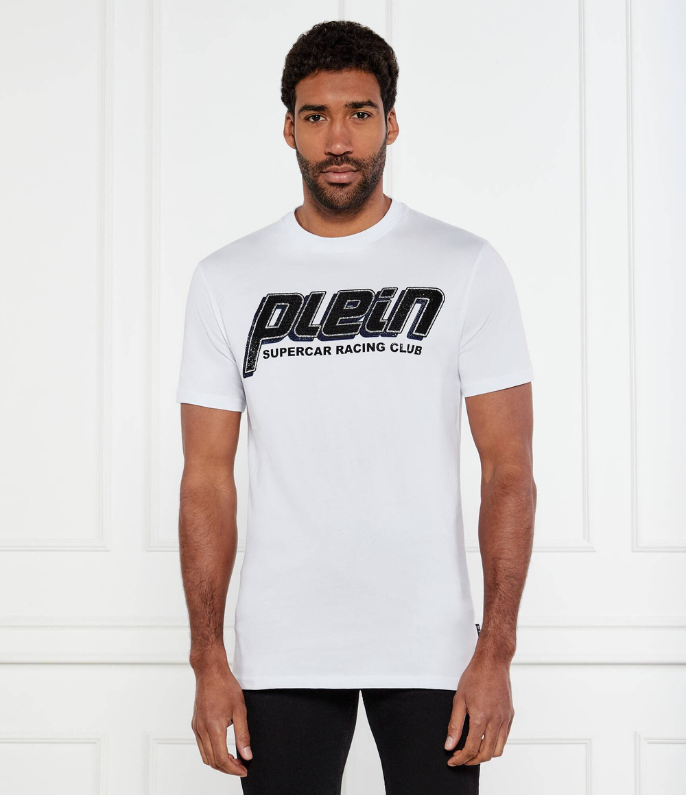 Футболка Racing Club Philipp Plein - белый(MTK8099 PJY002N)