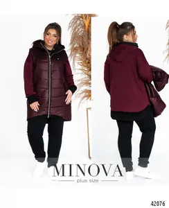 Костюм 17-229-марсала-черный Minova