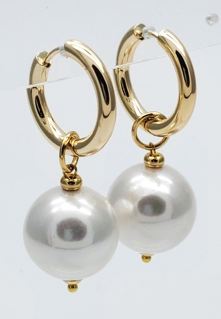 91001096 Серьги SELENA PEARLS
