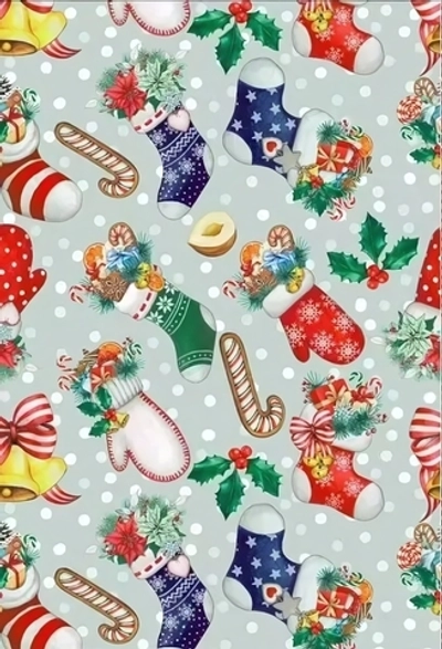 Полотенце кухонное «SPARKLE - Новогодние игрушки» 40*58 см, микрофибра 210 гр/м2