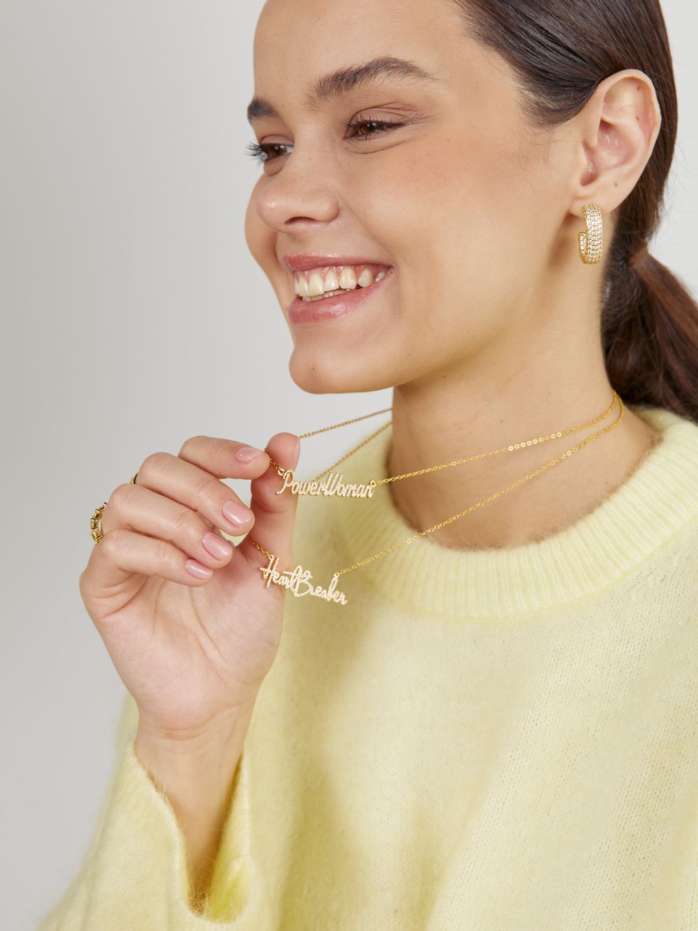 HEARTBREAKER SHINE NECKLACE