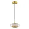 SL6239.203.01 Светильник подвесной ST-Luce золото/прозрачный LED 1*7W 3000K FRITTELA