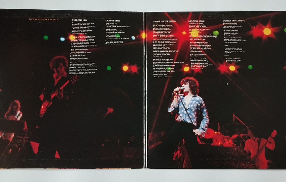 Винтажная виниловая пластинка LP Ian Gillan Band Live At The Budokan Vol.2 (Japan 1978) (No Obi)