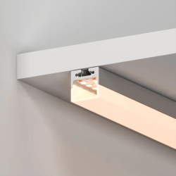 Профиль с экраном SL-LINE-2011M-2500 ANOD+OPAL SQUARE (Arlight, Алюминий) 025870