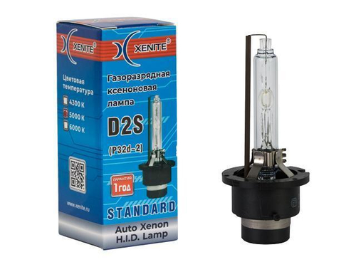Лампа D2S 6000К ксеноновый свет Xenite 1шт
