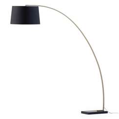 Торшер Juhe 210 см золото, черный мрамор