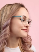 Прозрачная оправа для очков для зрение