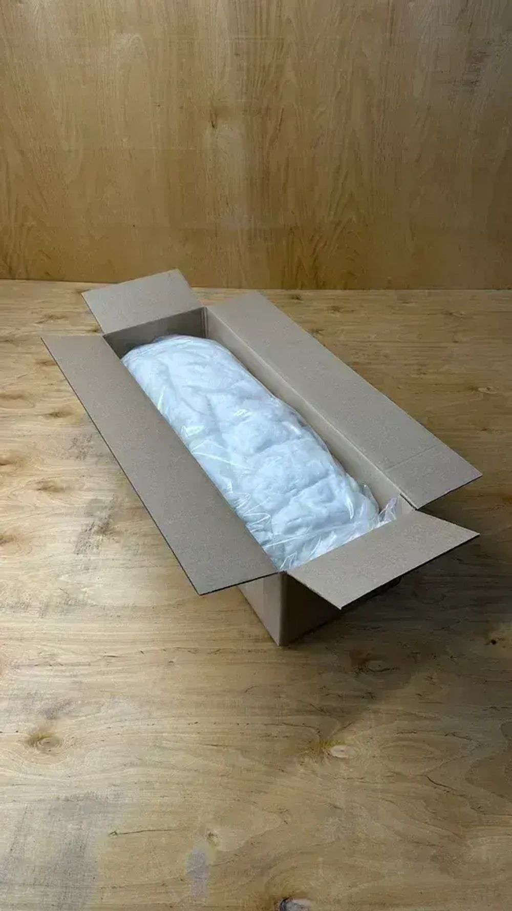 Каолиновая вата МКРР-130, теплоизоляция для печей и дымоходов, рулонный огнеупорный материал. Размер 1500*620*20 мм