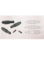 Коннектор для маховой удочки, диаметр 2 мм (2упк по 10шт)