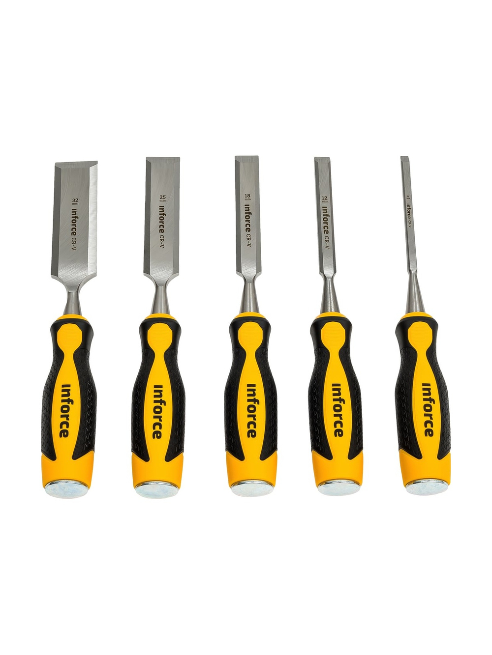 Набор стамесок Inforce 5 шт., 6,12,18,25,32 мм 06-15-04