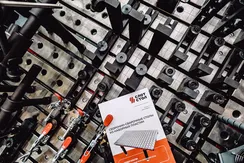 Угловой упор регулируемый мм D16, Слот-Стол