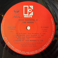Винтажная виниловая пластинка LP Grover Washington, Jr. Come Morning (Japan 1981) (Obi)