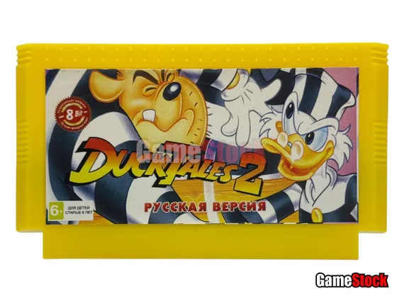 Картридж 8-Bit - DUCK TALES 2 (русская версия)*