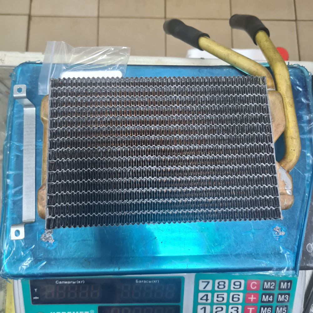 Радиатор печки на нексию медная