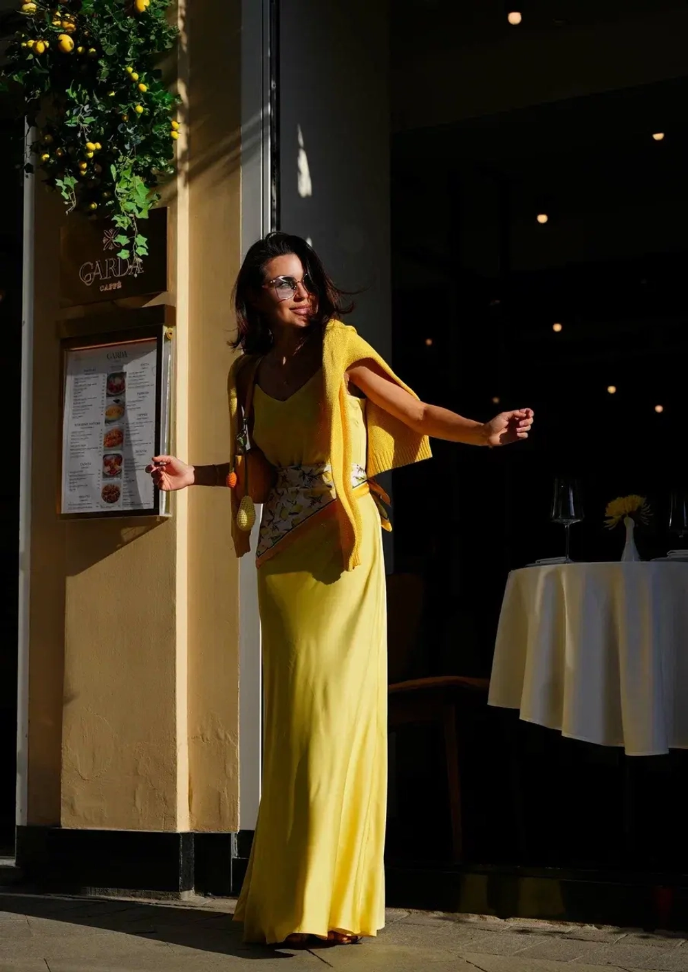 Комбинация двусторонняя лимонно-зеленый