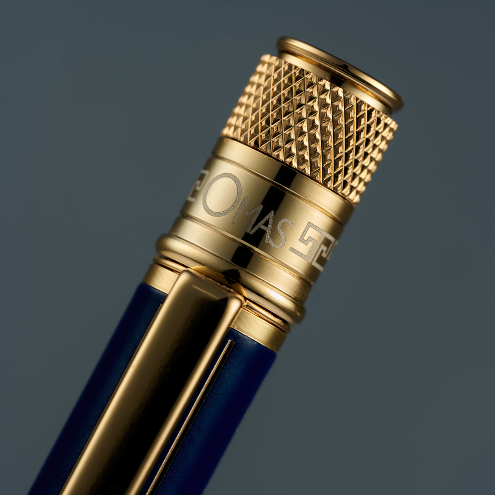 Omas Chic Blue – “Yellow Gold”