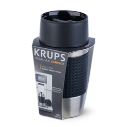 Термокружка Krups Compact 0,3 л черная N2161144