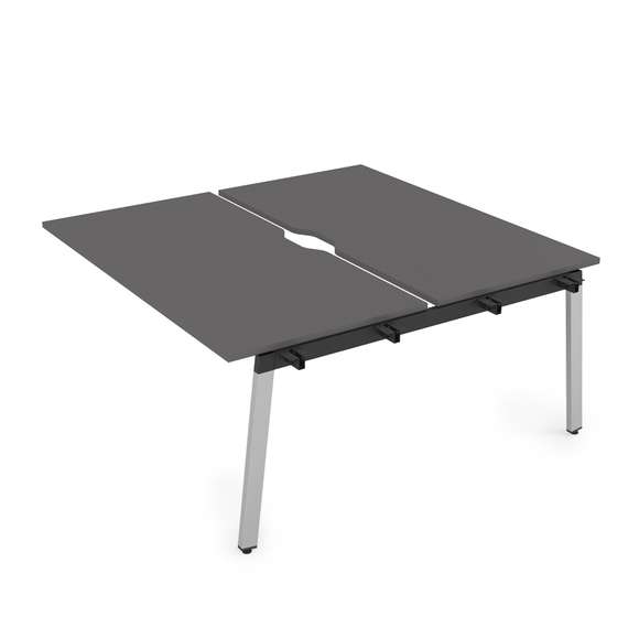 10БДСВ.269 Стол системы БЕНЧ, сдвоенный, на 2 рабочих места - средний (1400*1235*750)