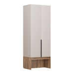 Шкаф для одежды распашной с полками Кашемир/Авелано Чарли 80х55х220