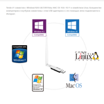 Wi-Fi адаптер Tenda U1 USB 300mbps