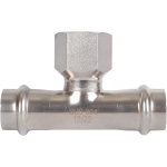 ROMMER Тройник с ВР 18x1/2" из нержавеющей стали прессовой