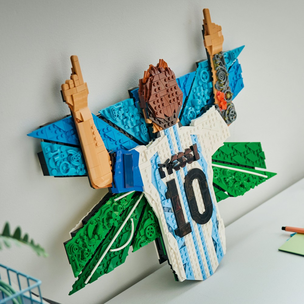 Конструктор LEGO Editions Football 43018 Лионель Месси — гол — фото 9