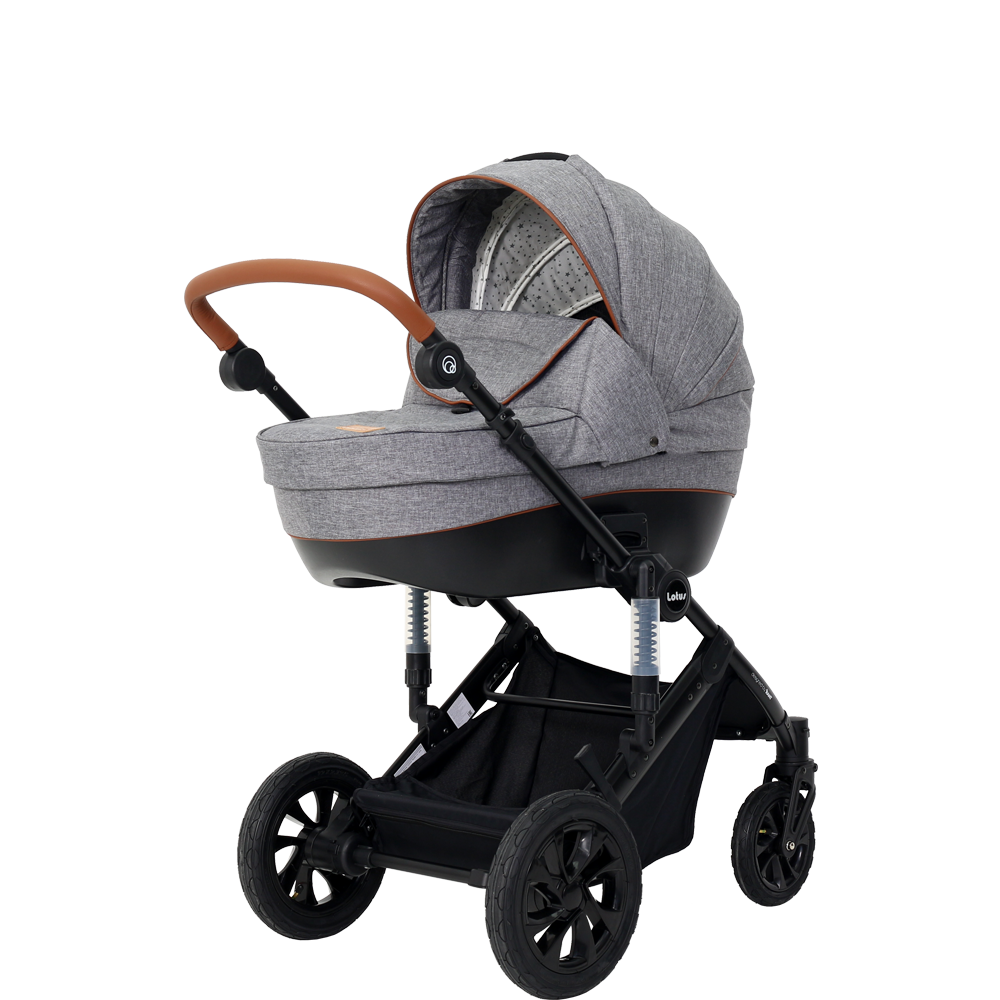 Коляска детская Rant "LOTUS" RA205 2-in-1 grey