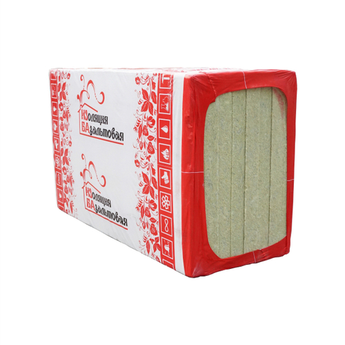 Утеплитель ИЗБА Стандарт - 45 (1000*600*50 мм), 12 плит, 7,2 м2, 0,36 м3