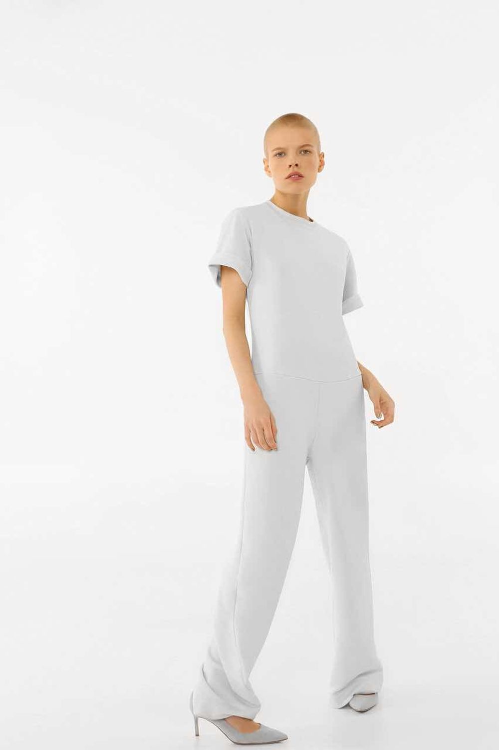 Комбинезон Gaff Gang Just Jumpsuit Белый Пустой