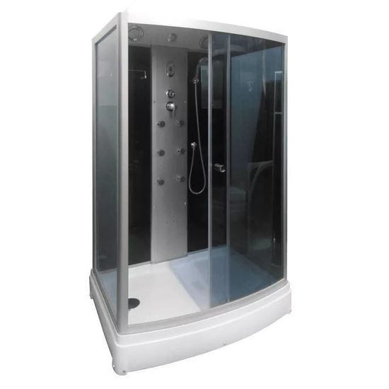 Душевая кабина SERENA EW-32020G 120х90х215 стекло тонированное