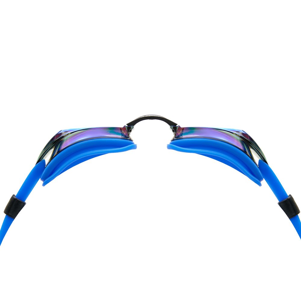 Очки для плав.TORRES Pro, SW-32518MR, зерк.линзы.,синяя оправа,дв.рег.ремешок