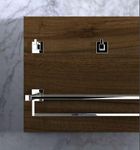 Полка для полотенец 630 мм нерж. сталь BARCELONA 16916.B глянцевый