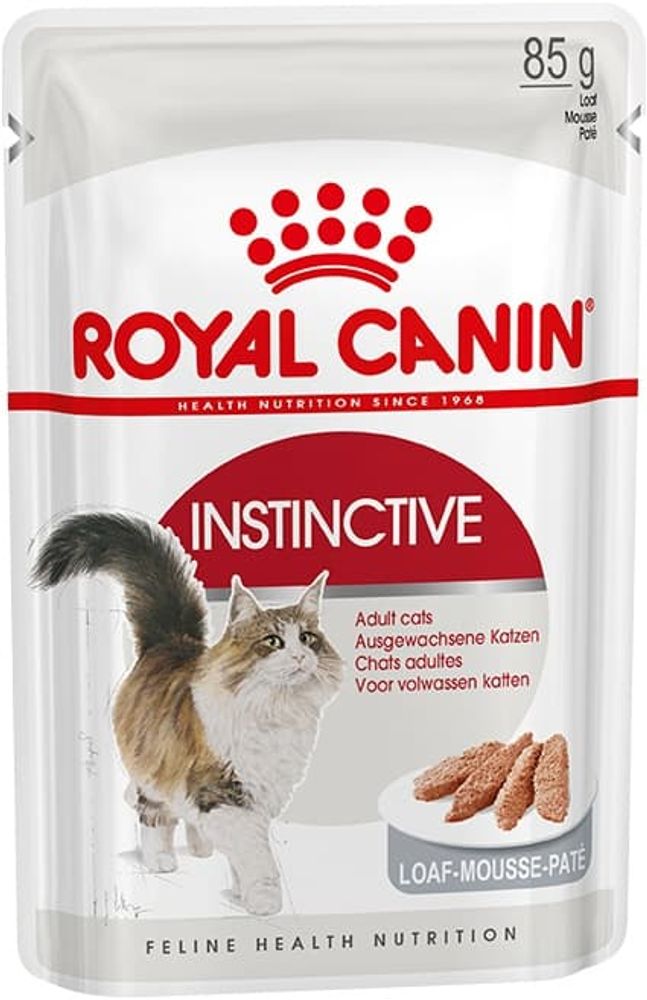 *Royal Canin Instinctive Корм д/кошек паштет (4шт+1шт) 85г (УЦЕНКА)