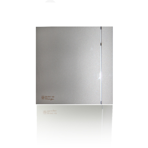 Накладной вентилятор Soler & Palau SILENT-100 CRZ DESIGN SILVER (таймер)